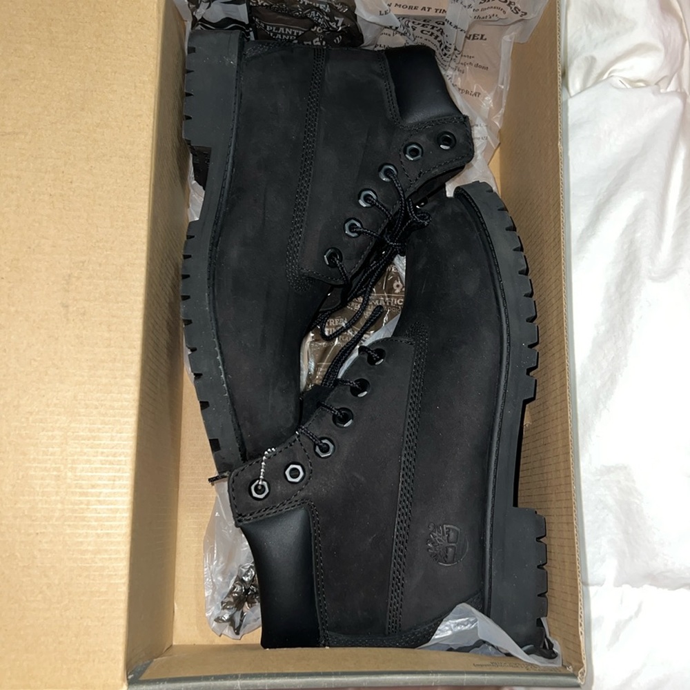 COPY - Black Tims - size 3y